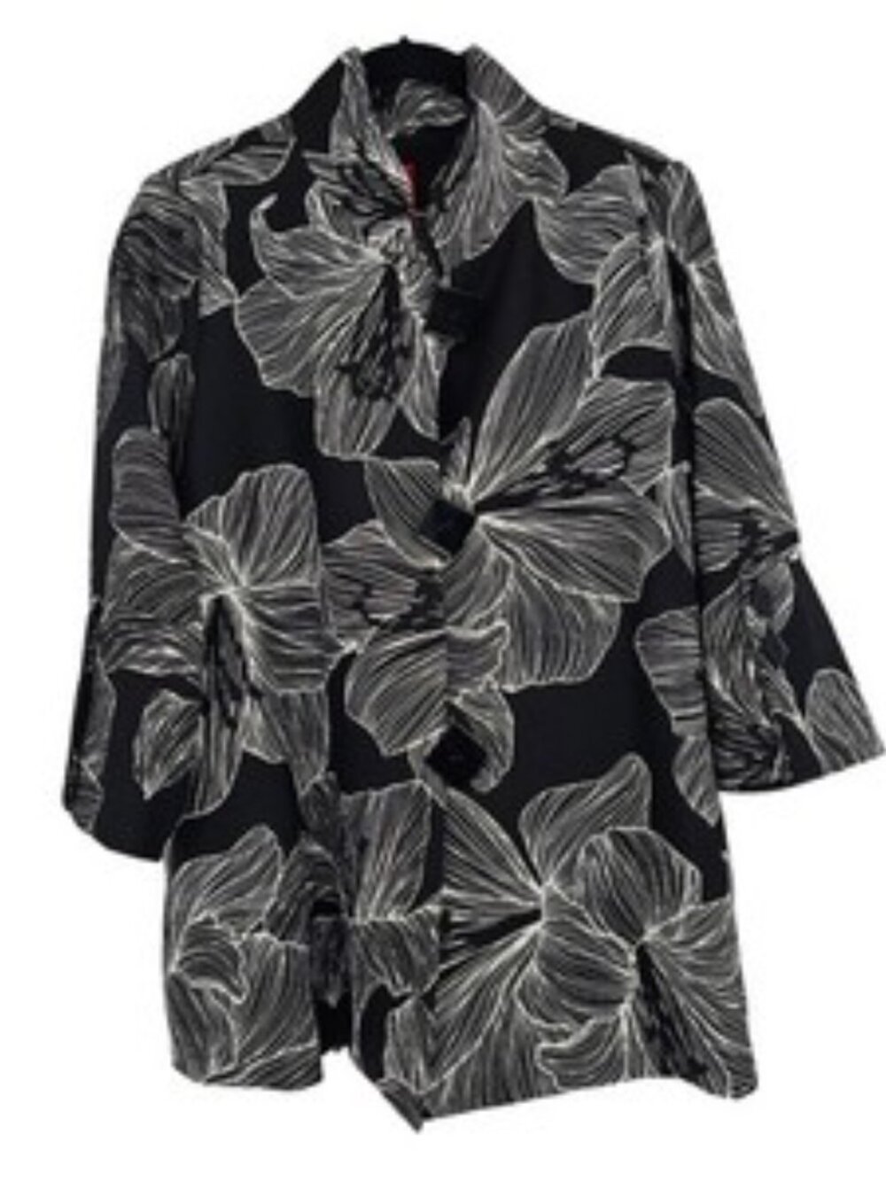 IC By Connie K Floral Jacket NWT - Fits Large 44 Bust Vt1  NWT